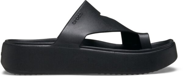 Crocs™ GETAWAY PLATFORM TOE LOOP Black