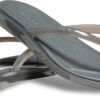 3060e51527bdd85dfe1c10df31e9ef95 Crocs™ Miami Jelly Round Toe Flip Women's Carbon Jelly