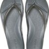 312d38647cdf0954988f667e2f72232e Crocs™ Miami Jelly Round Toe Flip Women's Carbon Jelly