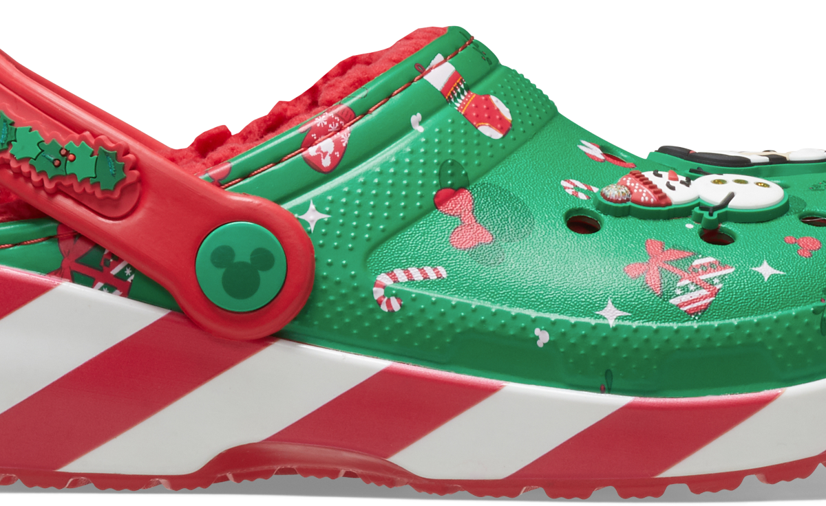 Crocs™ Mickey Xmas Lined Classic Clog Kid's Multi