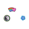 Crocs™ Crocs COLORFUL LACE BACKER 3-PACK G0877400-MU Crocs COLORFUL LACE BACKER 3-PACK G0877400-MU
