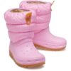 Crocs™ Classic Neo Puff Boot Kid's 207684 Pink Tweed/Gum