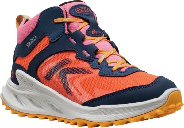 Keen Zionic Mid Wp Kid's 1031137 Naval Academy/Nasturtium