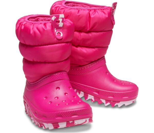 Crocs™ Classic Neo Puff Boot Kid's 207684 Candy Pink