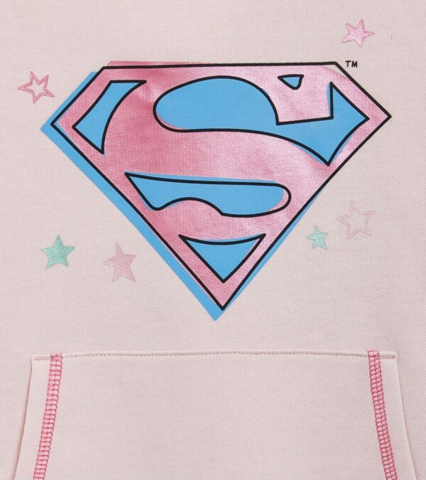 DIADORA JU.HOODIE SUPERHEROES Wild Rose (50207)