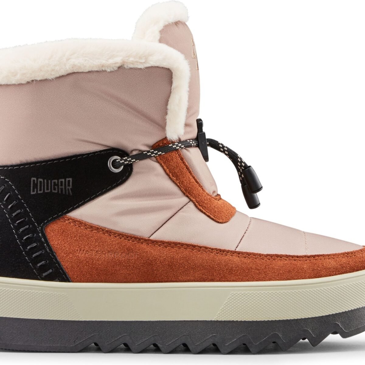 COUGAR Vibe Suede Nylon Cream/Tobacco