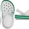 Crocs™ Crocband Clog Kid's 207005 White/Green Ivy