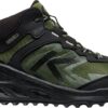 344f5488b63b2bee5b58d7b1b81a8152 Keen Zionic Mid Wp Kid's 1031137 Black/Bronze Green