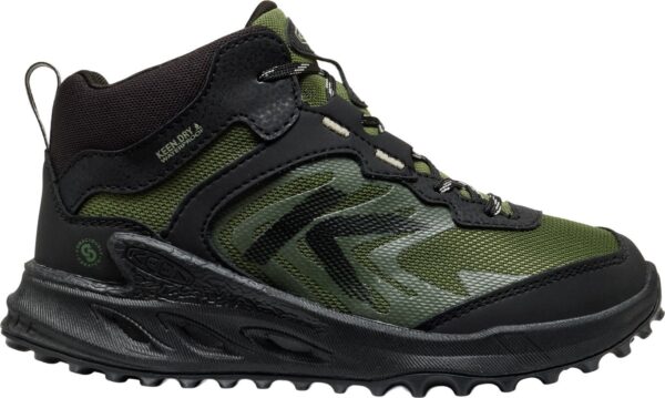 344f5488b63b2bee5b58d7b1b81a8152 Keen Zionic Mid Wp Kid's 1031137 Black/Bronze Green