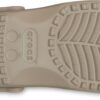 Crocs™ CLASSIC FLORAL CUT OUT CLOG Taupe