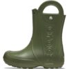 361957b2c6a8f035916d32e758a78abd Crocs™ HANDLE IT RAIN BOOT KID'S Army Green
