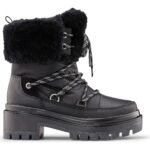 3624889bb44f2271e61b32d6421da1ca-1 COUGAR MARLOW LEATHER FUR Black