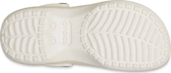 Crocs™ Classic Platform Glitter Clog W Chalk