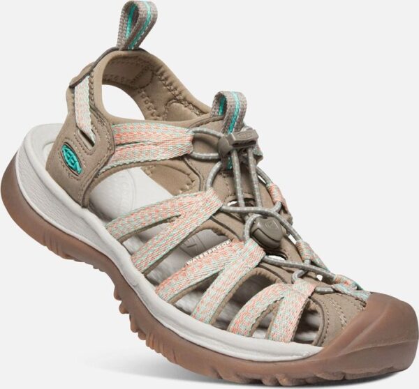 366640aa79541c7fe58905f992ed2515 Keen WHISPER WOMEN Taupe/Coral