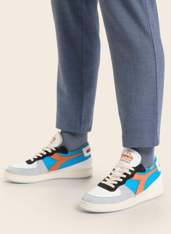 36c96aada7426072fcf4ca160b660e5f DIADORA Mi Basket Row Cut Milk Breakfast Blue Strong