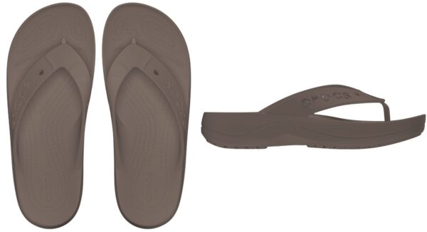 Crocs™ Baya Platform Flip Truffle