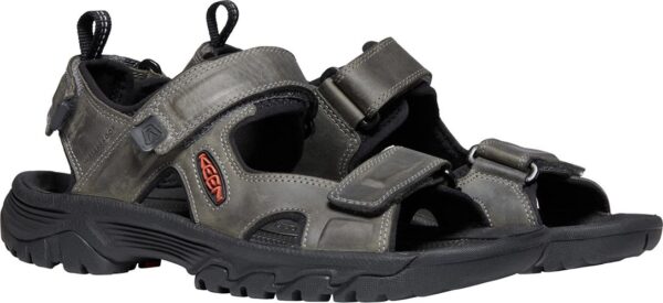 37398774669c7b51e813ca4c34f4fc27 Keen TARGHEE III OPEN TOE SANDAL MEN Grey/Black