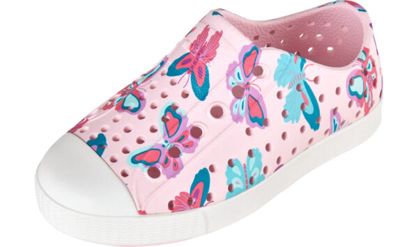 NATIVE Jefferson Print Child Milk Pink/Shell White/Flutter Friends