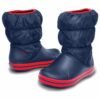 Crocs™ Kids' Winter Puff Boot Dark blue/Red