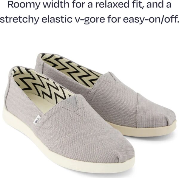 TOMS DRIZZLE GREY HERITAGE CANVAS 10021572 Grey