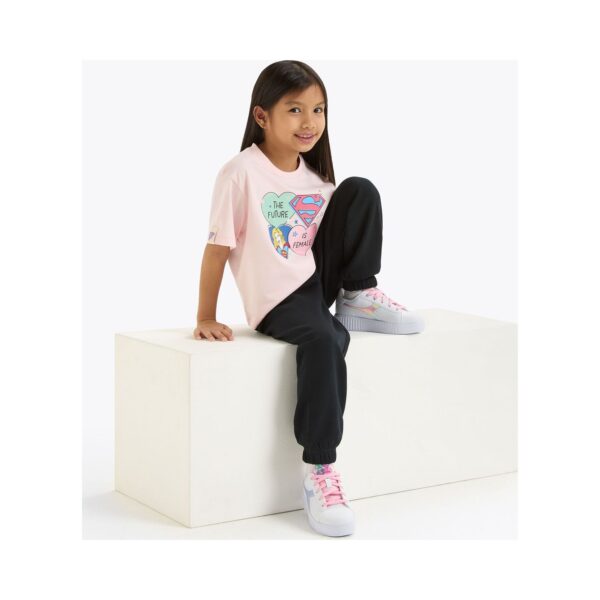 3949d2eae6dafb3ab35016f028d483ab DIADORA JG.T-SHIRT SS SUPERGIRL Wild Rose (50207)
