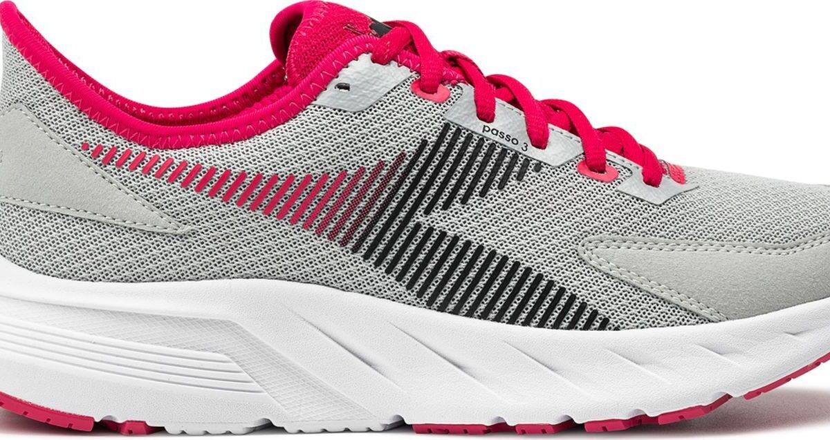DIADORA PASSO 3 W Silver Dd/Blk/Rubine Red C