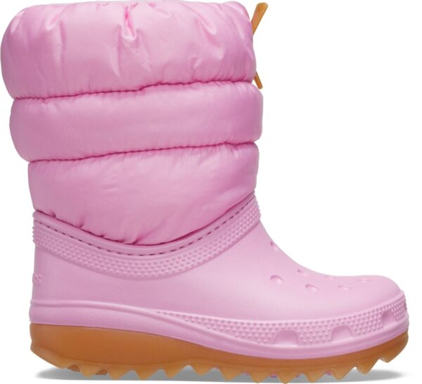 Crocs™ Classic Neo Puff Boot Kid's 207684 Pink Tweed/Gum
