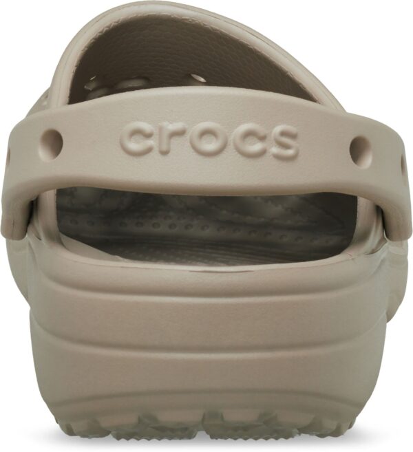Crocs™ CLASSIC FLORAL CUT OUT CLOG Taupe