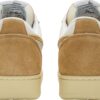 3ce5619b2a55b563c2f5c8c4bed2dffa DIADORA Magic Basket Low Suede Leather White/Brown Dijon