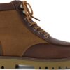 TOMS OAK WAXED CANVAS/LEATHER MEN'S BOOT 10021370 Brown