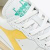3d9ef738378cab56f9d435458f4d0b56 DIADORA Mi Basket Low Used White/Yellow Croms