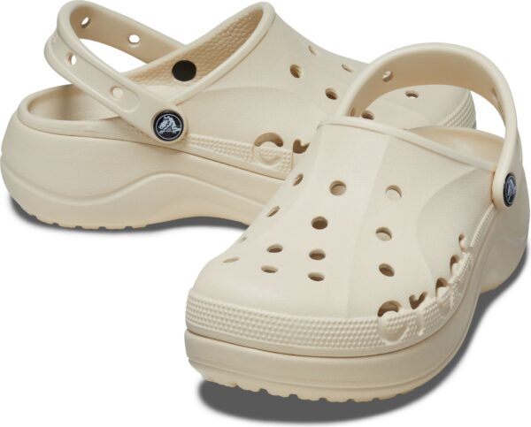Crocs™ Baya Platform Clog Winter White