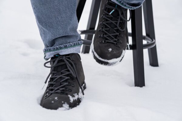 NATIVE FITZSIMMONS CITYLITE BLOOM Jiffy Black/Jiffy Black/Victoria Blue Laces