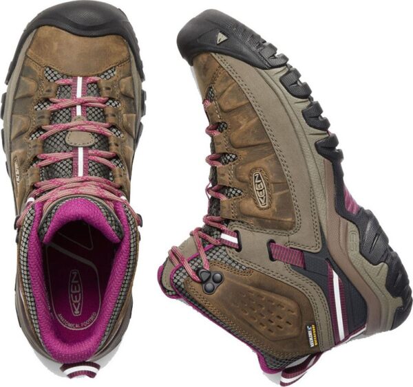 3e6f73b3f1c9ac0a21f3d6861b04ec42 Keen TARGHEE III MID WP WOMEN Weiss/Boysenberry