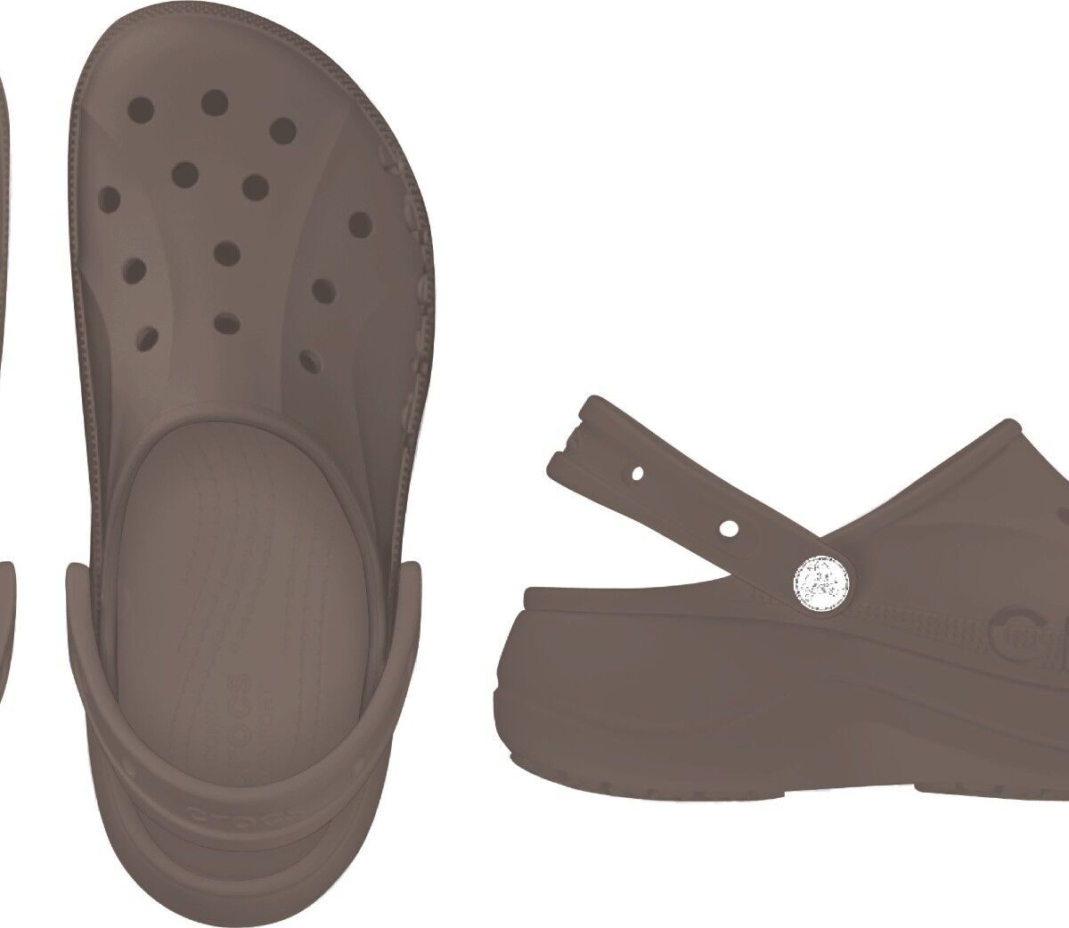Crocs™ Baya Platform Clog Truffle