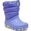 Crocs™ Classic Neo Puff Boot Kid's 207683 Digital Violet