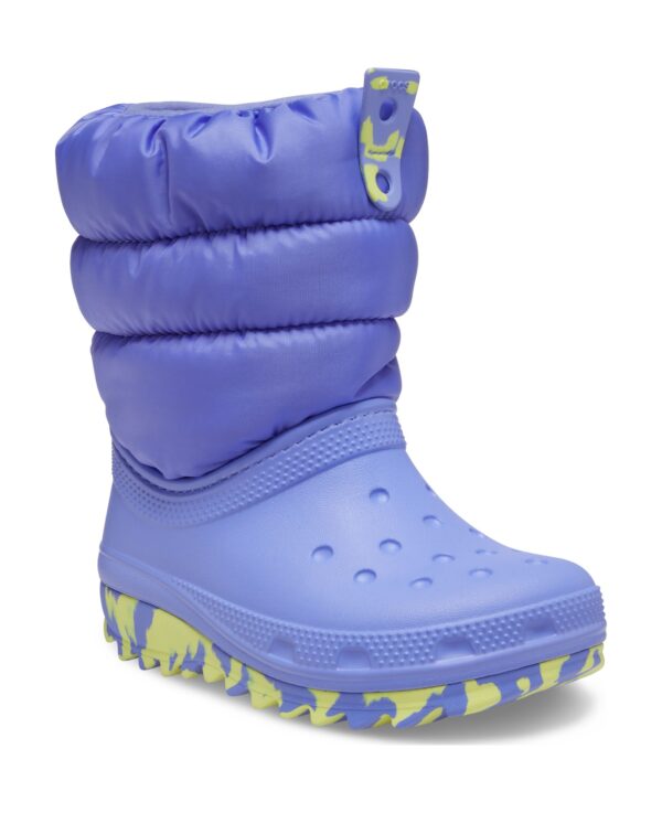 Crocs™ Classic Neo Puff Boot Kid's 207683 Digital Violet