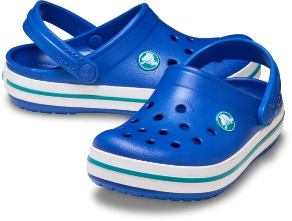 Crocs™ Crocband Clog Kid's 207005 Blue Bolt/Turbo Teal