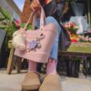 Crocs™ Classic Crafted Vegan Suede Clog Milk Chocolate
