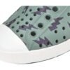 40034cb32793669b938f42ec5d6e2d1a-1 NATIVE Jefferson Print Junior Folk Green/Shell White/Onyx Lightning