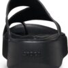 Crocs™ GETAWAY PLATFORM TOE LOOP Black
