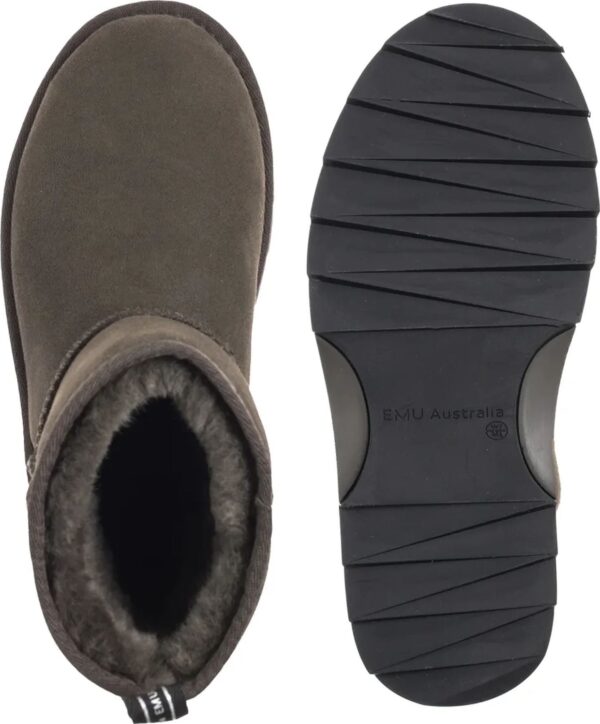 4136a4f233dbba153deee20b81725947 EMU Australia Sharky Mini Dark Olive/Black