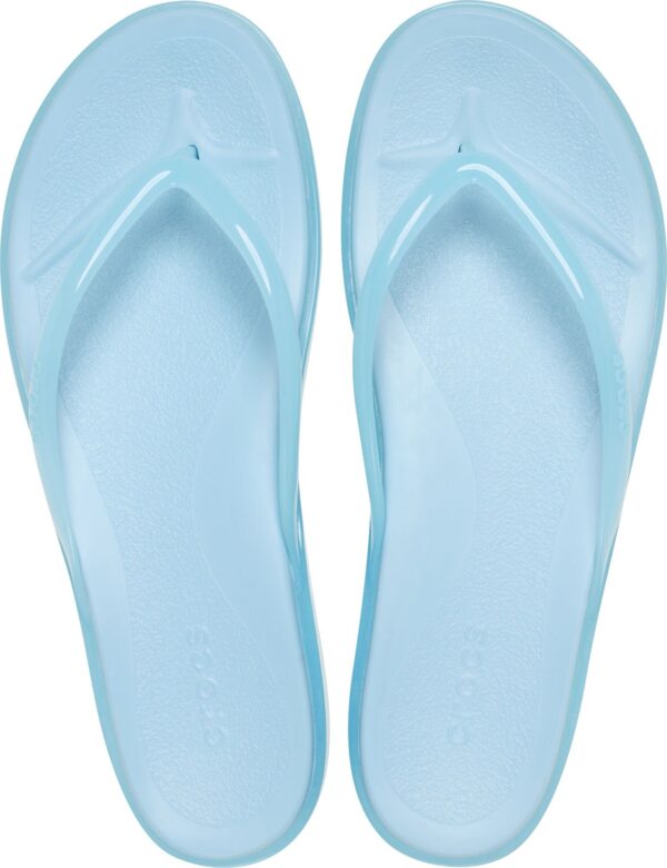 41517f2e78e709532616d6d83b340c96 Crocs™ Miami Jelly Round Toe Flip Women's Sky Blue Jelly