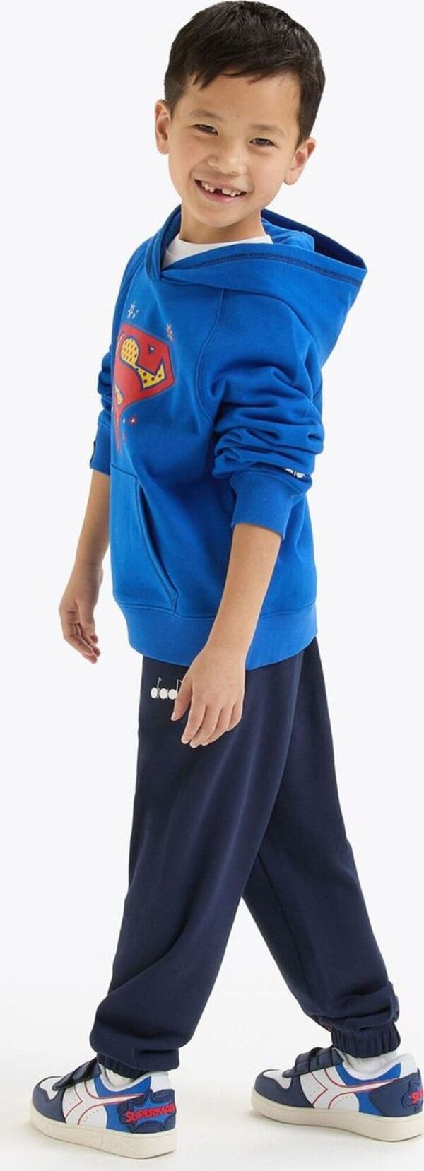 41631cf482bba60691f05fa45d820a84 DIADORA JU.HOODIE SUPERHEROES Princess Blue