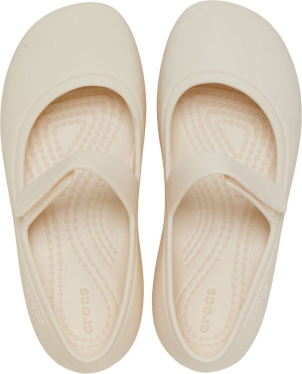 Crocs™ Brooklyn Mary Jane Flat Stucco