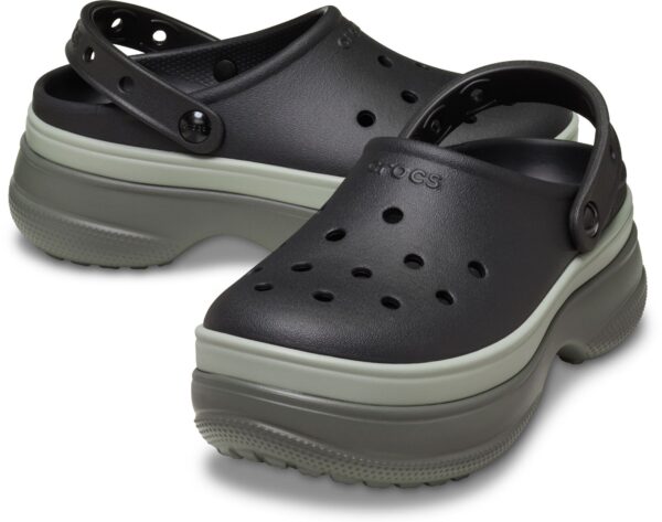Crocs™ Classic Stacked Clog Black