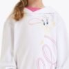DIADORA JU.HOODIE TEAM Optical White