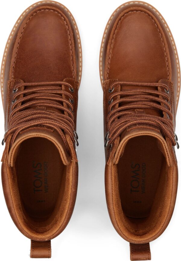 TOMS TAN WR LEATHER MEN'S BOOT 10020298 Tan