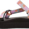 Teva FLATFORM UNIVERSAL WOMEN'S Retro Shapes Pearl Blue