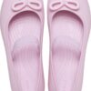 46ab99cd6cb1a9a96d7d7df0c4852f74 Crocs™ Brooklyn Bow Flat Ballerina Pink